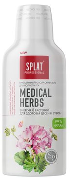 Антибактериальный ополаскиватель для полости рта SPLAT MEDICAL HERBS ЛЕЧЕБНЫЕ ТРАВЫ 275 мл