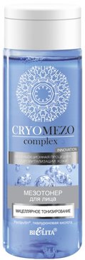 МезоТонер для лица CRYOMEZOcomplex Мицеллярное тонизирование 150 мл Белита