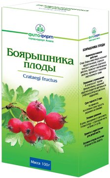 Боярышника плоды 100г кор. фитофарм