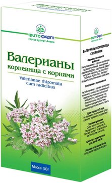 Валерианы лекарственной корневища с корнями 50г кор. фитофарм