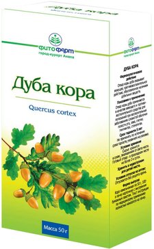 Дуба кора 50г кор. фитофарм