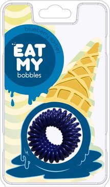 Резинки для волос blueberry sorbet голубичный сорбет  3 шт Eat my bobbles 