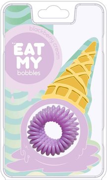 Резинки для волос  blackberry cream сливочная ежевика 3 шт Eat my bobbles  Eat my bobbles 