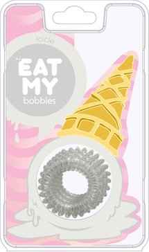 Резинки для волос icicle лёд 3 шт Eat my bobbles 