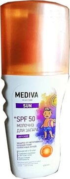 Mediva Sun молочко детское для загара SPF50+ 150 мл