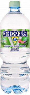 Сенежская вода питьевая негазированная 1л