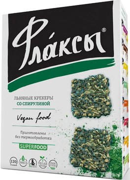 Компас здоровья флаксы 120г со спирулиной