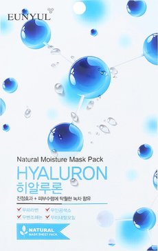 Eunyul natural moisture mask маска для лица тканевая 22мл с гиалуроновой кислотой