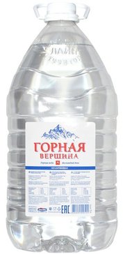 Горная вершина вода питьевая негазированная 5л бут.п/э