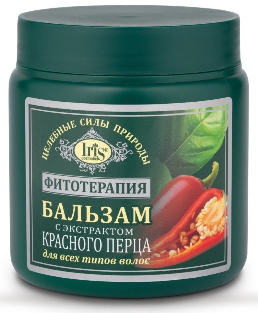 Бальзам для всех типов волос ФИТОТЕРАПИЯ с экстрактом красного перца 500 мл 