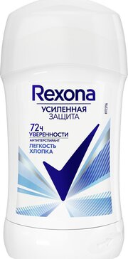 Rexona дезодорант-стик 40г хлопок