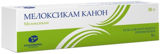 Мелоксикам Канон гель 1% 30 г 