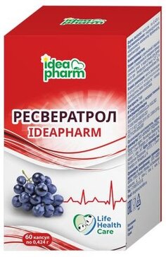 IdeaPharm Ресвератрол капс. 60 шт