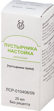 Пустырника настойка 25мл фл.в инд.уп. ивановская фф