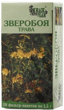 Зверобоя трава 1.5г ф/пак 20 шт иван-чай зао