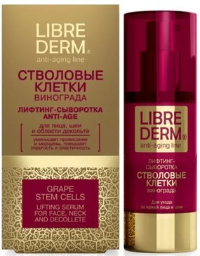 Librederm Стволовые клетки винограда лифтинг-сыворотка для лица Anti-Age 30 мл