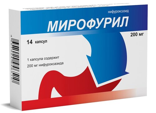 Мирофурил капс 200 мг 14 шт