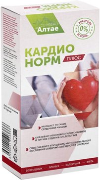 Купить кардионорм+ бальзам 250 мл от 223 руб. в городе Пермь в интернет-аптеке Планета Здоровья