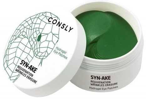 Consly korean exotics патчи гидрогелевые для области вокруг глаз 60 шт с пептидом syn-ake