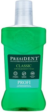 PRESIDENT PROFI Classic Ополаскиватель для полости рта для ежедневного ухода 250 мл