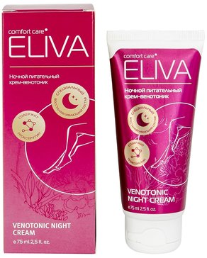 Eliva Крем-венотоник ночной питательный 75 мл Venotonic night cream