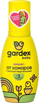 Gardex Baby Спрей от комаров для детей от 3-х месяцев, 75 мл 