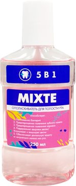 Ополаскиватель для полости рта 5 в 1 250 мл Mixte Миксти