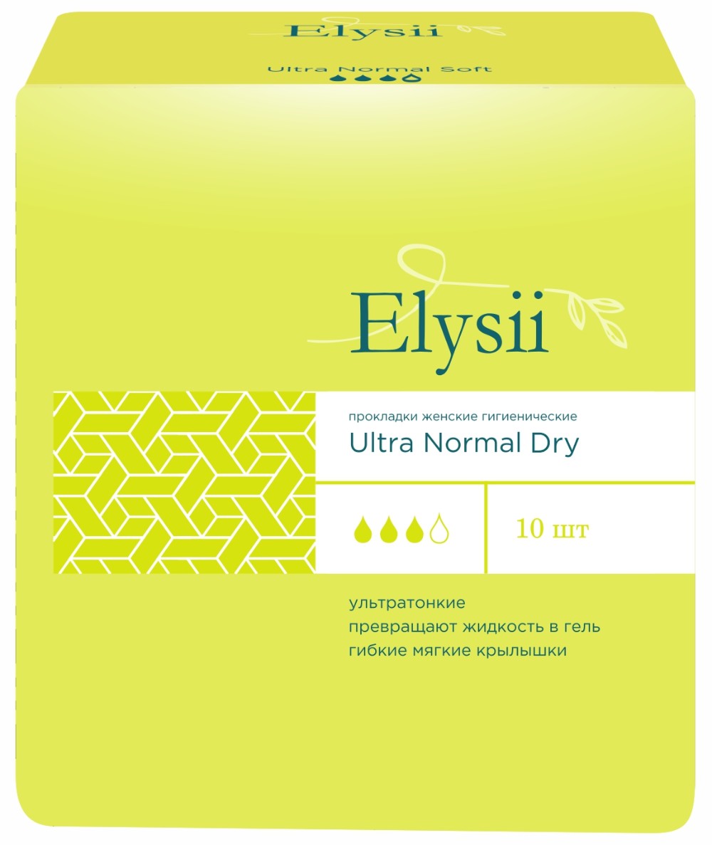 Купить Прокладки гигиенические Elysii Ultra Normal Dry 10 штпо выгодной  цене в ближайшей аптеке в городе Калуга. Цена, инструкция на лекарство, ...