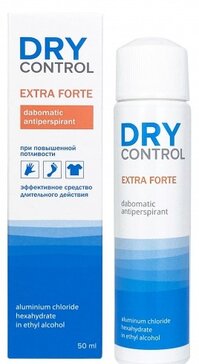 DRYCONTROL Extra Forte антиперспирант от обильного потоотделения дабоматик 30% 50 мл