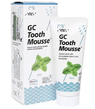 GC Tooth Mousse Тус Мусс Зубной гель для восстановления и укрепления эмали, мята, 40 г