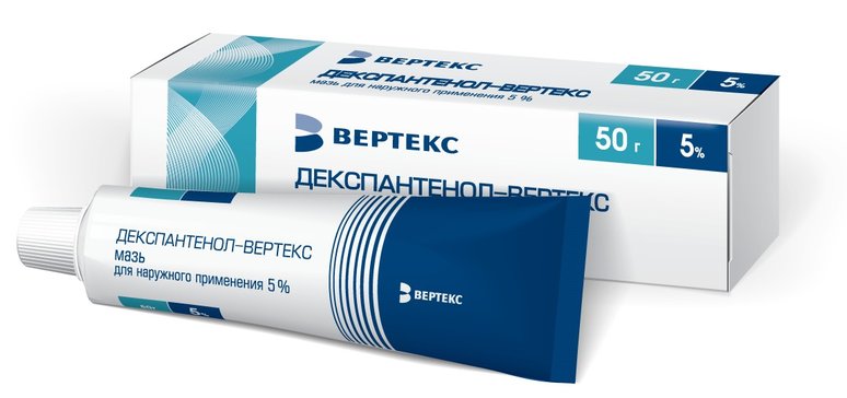 Декспантенол-ВЕРТЕКС мазь 5% 50 г