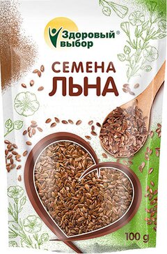 Fitera здоровый выбор семена льна 100 г