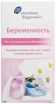 Premium diagnostics ds тест-полоска для определения беременности 1 шт