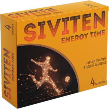 Сивитен Энерджи Тайм таб 4 шт Siviten Energy Time