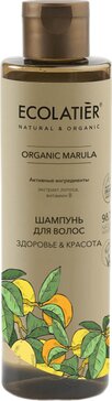 Ecolatier green marula oil шампунь для волос здоровье и красота 250мл