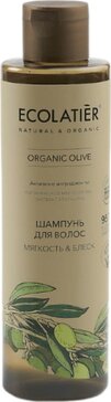 Ecolatier green olive oil шампунь для волос мягкость и блеск 250мл