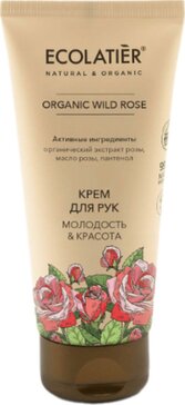 Ecolatier green wild rose крем для рук 100мл молодость и красота