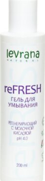 Levrana гель для умывания освежающий 200мл refresh