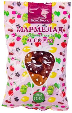 ВкусВилл Мармелад жевательный Ассорти 100 г