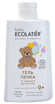 Ecolatier baby Гель-пенка От макушки до пяточек 0+ 250 мл