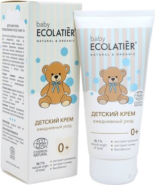 Ecolatier baby Крем детский 0+ ежедневный уход 100 мл