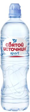 Святой источник вода минеральная 0.75л бут.п/э спорт