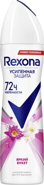 Rexona антиперспирант-аэрозоль женский яркий букет 150мл акция