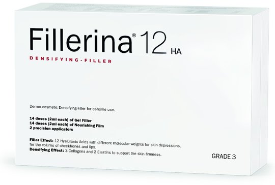 Fillerina 12HA  уровень 3 Набор с укрепляющим эфектом 2 х 30 мл Densifying-Filler Intensive Filler