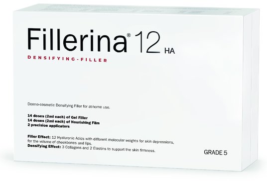 Fillerina 12HA  уровень 5 Набор с укрепляющим эфектом 2 х 30 мл Densifying-Filler Intensive Filler 