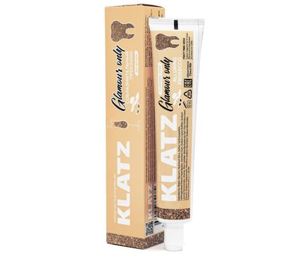 Klatz glamour only Зубная паста для девушек Соблазнительный просекко 75 мл без фтора