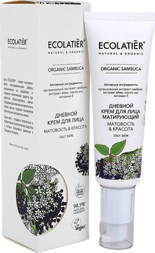 Ecolatier green sambuca крем для лица дневной матирующий 50мл