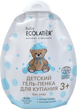 Ecolatier baby Гель-пенка 3+ для купания 250 мл