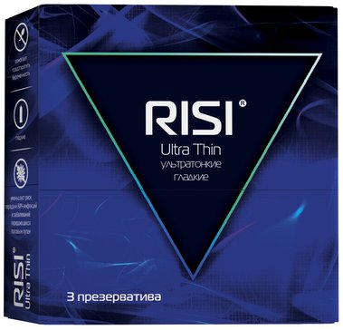 Презервативы Risi Ultra Thin 3 шт ультратонкие