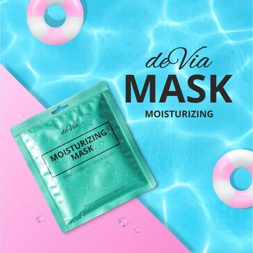 Маска тканевая для лица Увлажняющая Moisturizing 1 шт Devia 